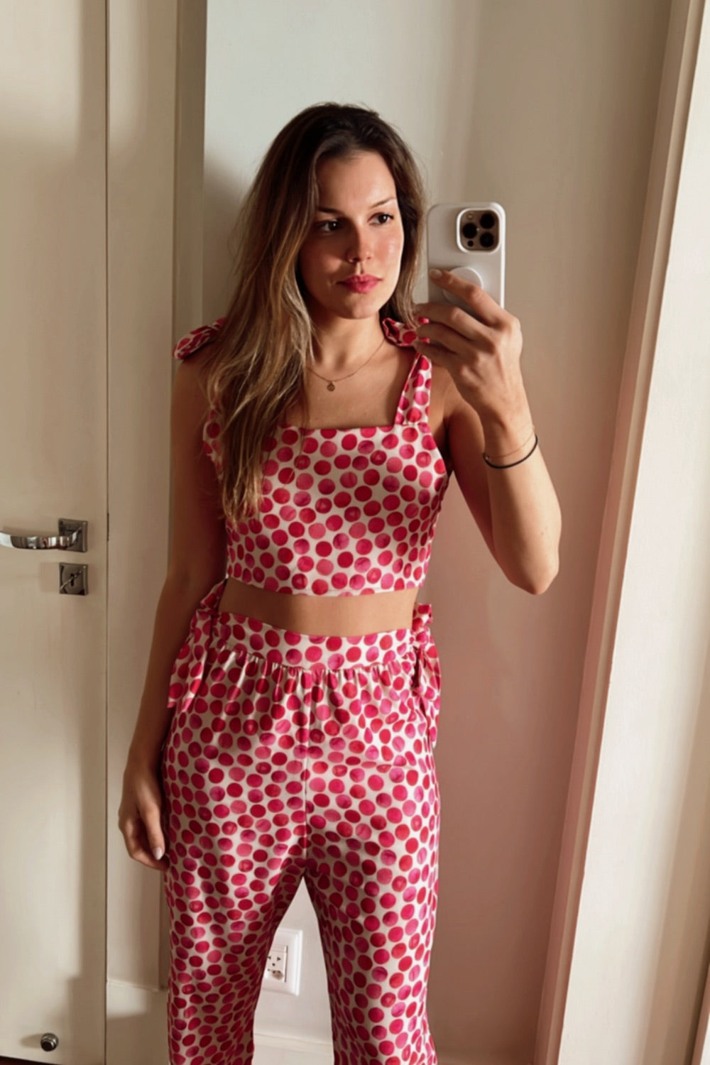 Conjunto Laço Poá Summer