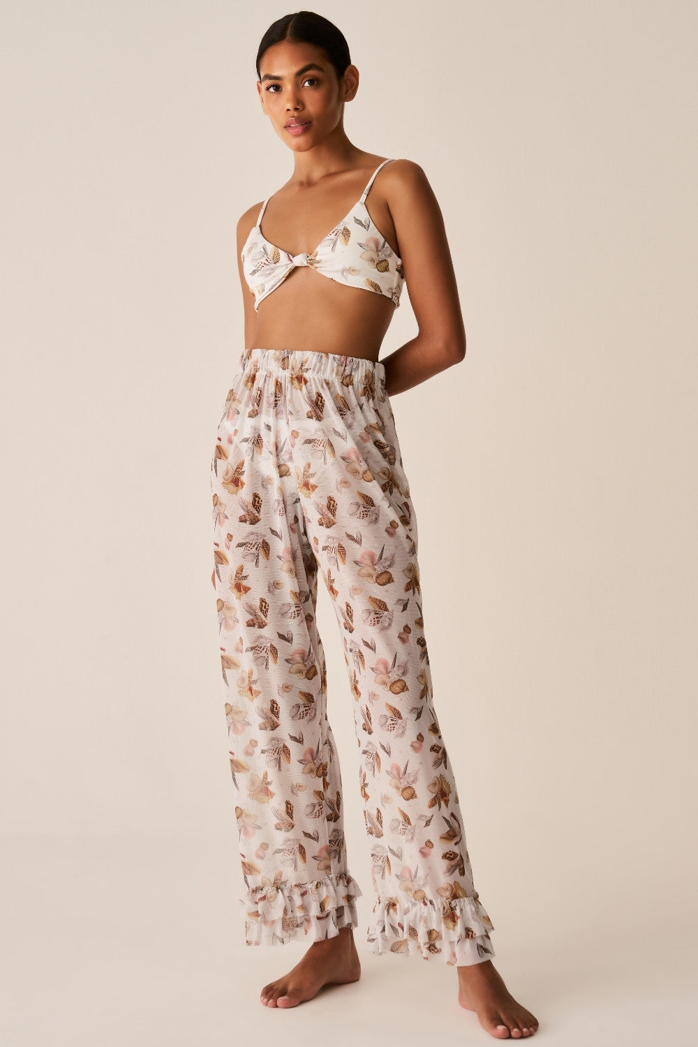 Calça Tule Conchas