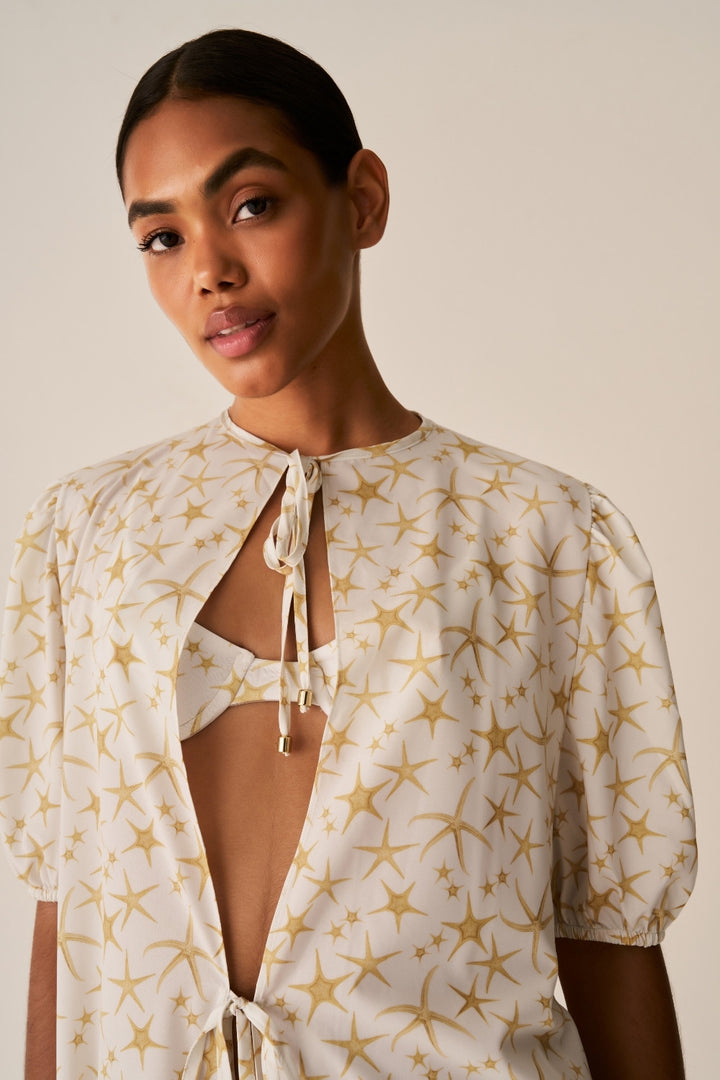 Robe Midi Estrelas-do-Mar