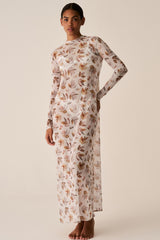 Vestido Midi Tule Conchas