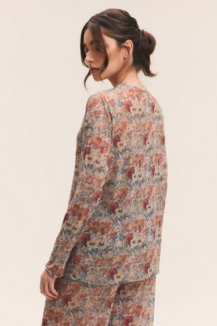 Blusa Tule Tapeçaria