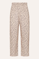 Calça Mini Poá Bege