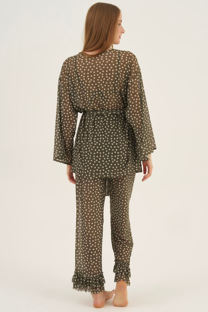 Calça Tule Poá Leaf