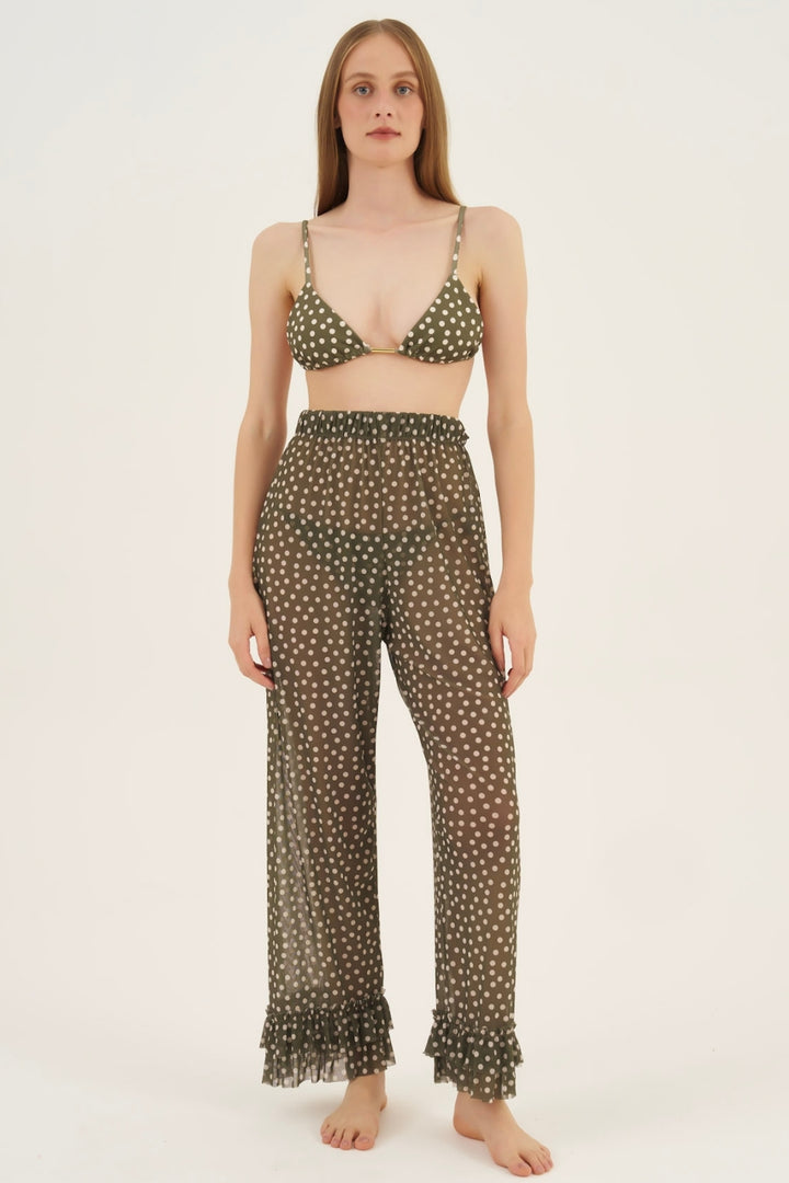 Calça Tule Poá Leaf