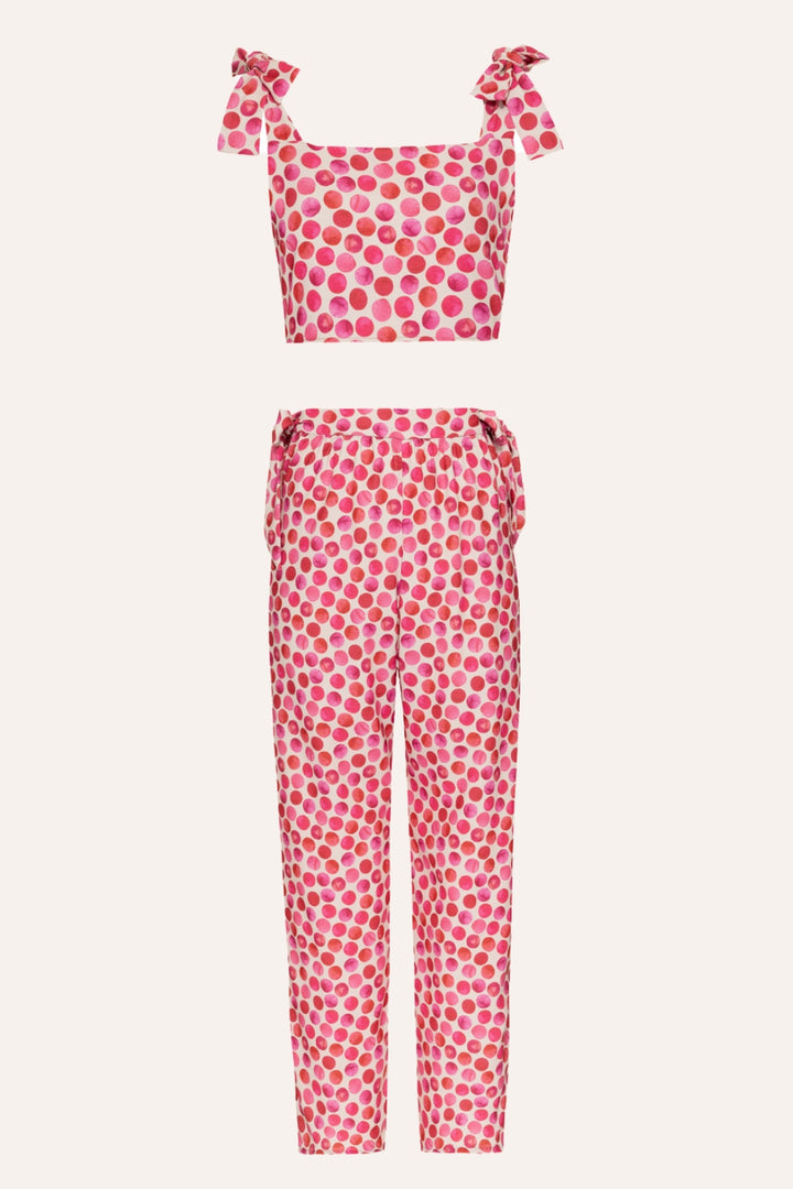 Conjunto Laço Poá Summer