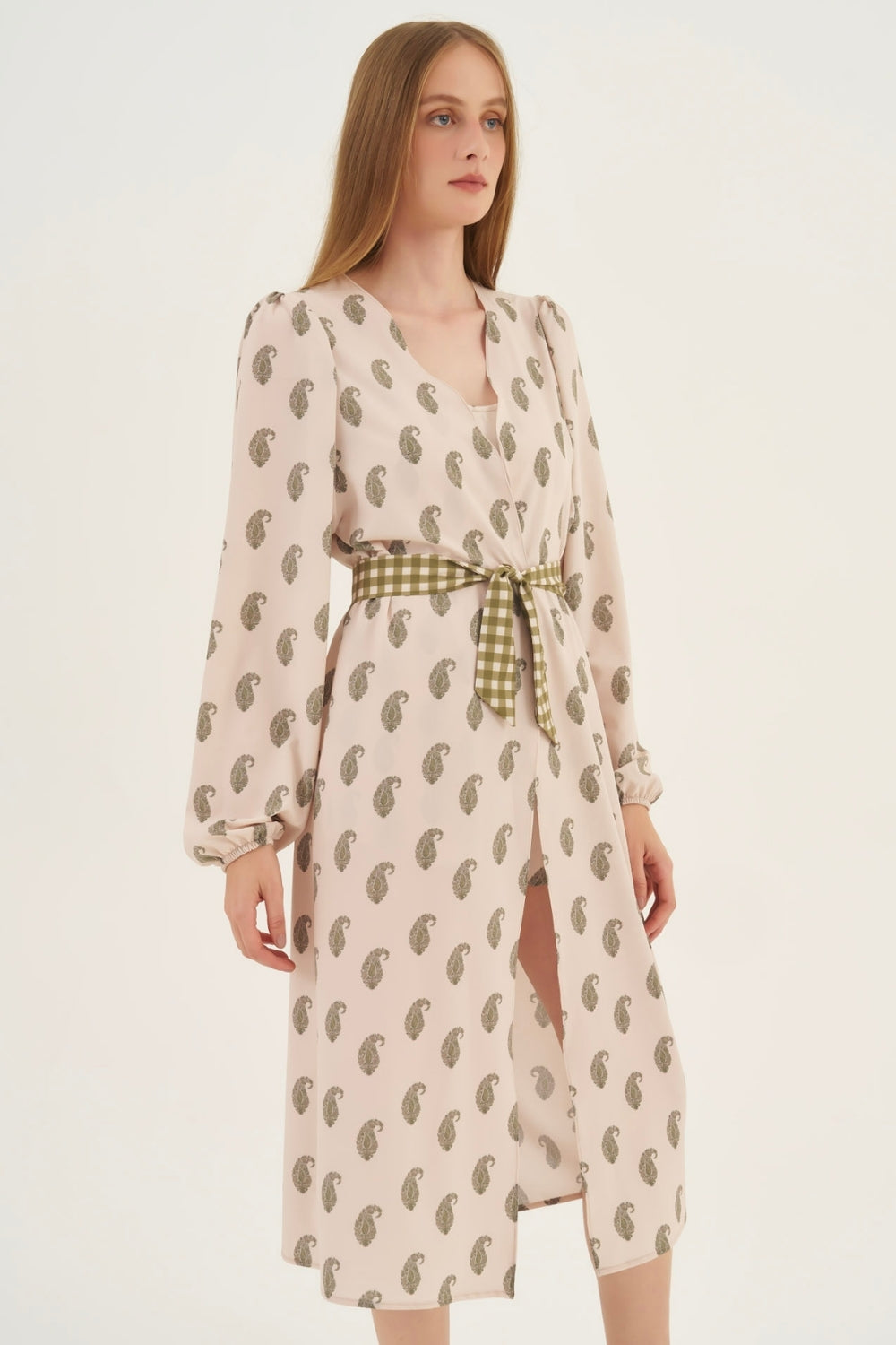 Lenço Twilly Vichy Verde