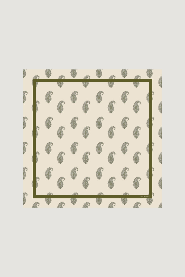 Lenço Petit Carré Paisley