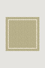 Lenço Petit Carré Poá Sage