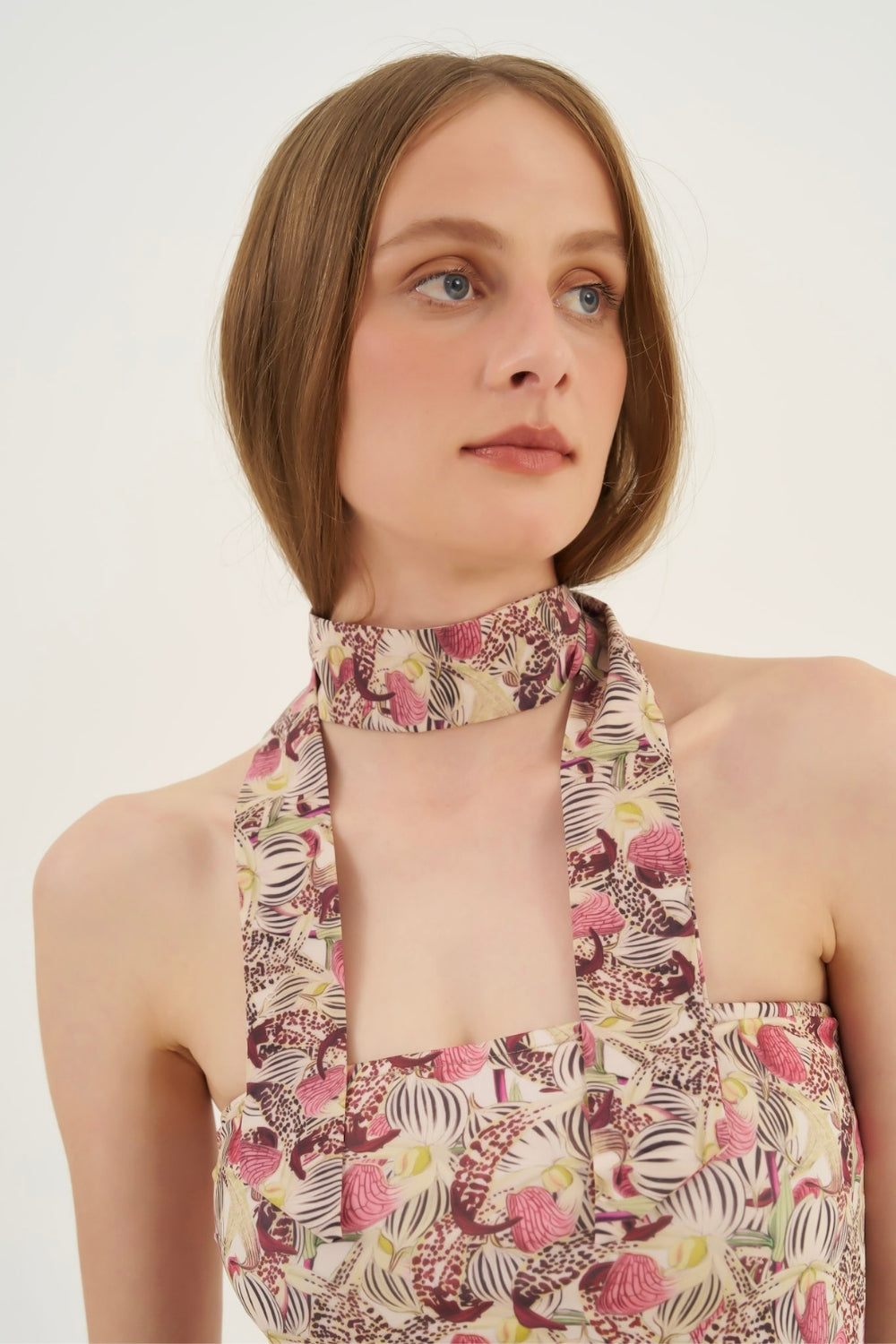 Lenço Twilly Orchid