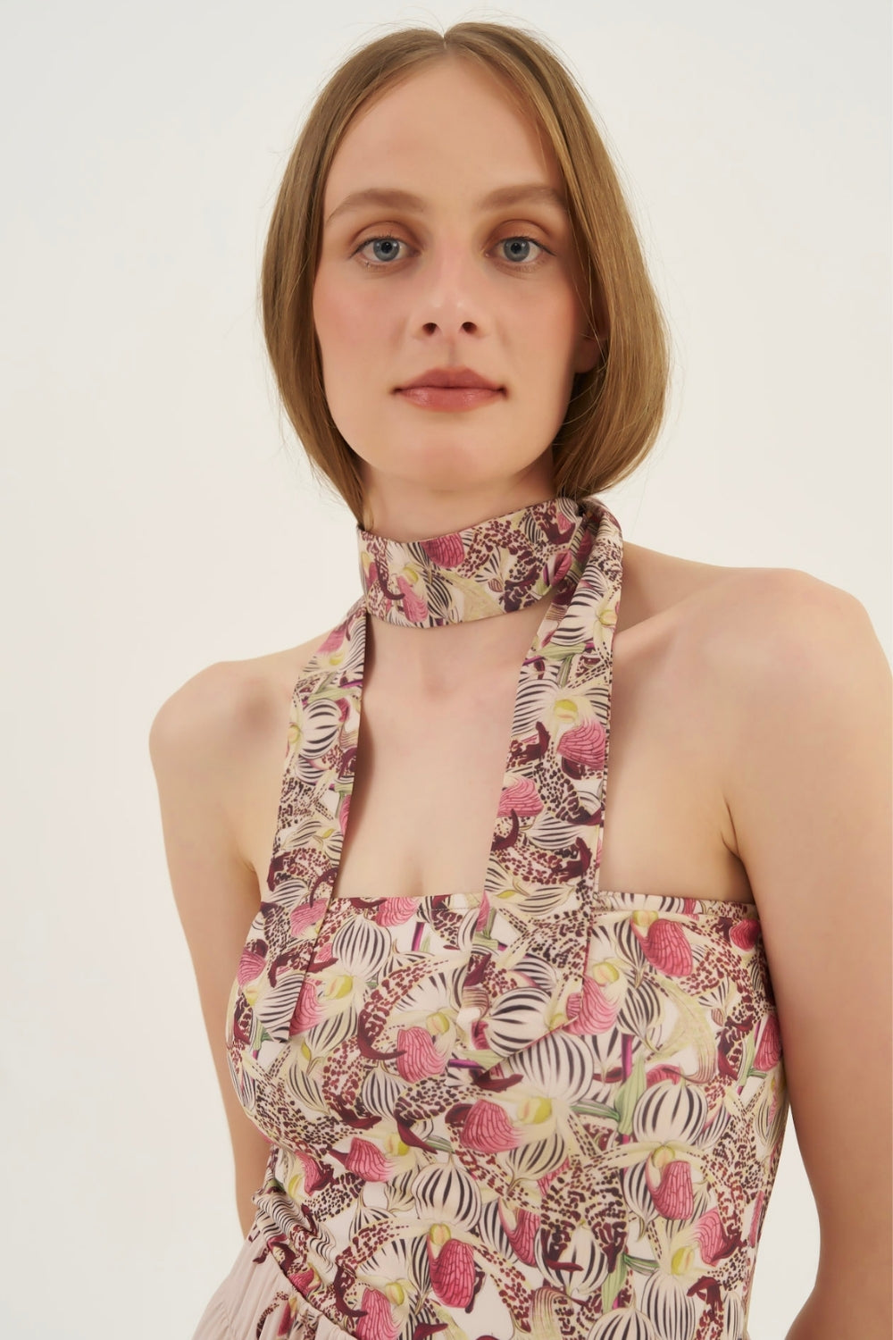 Lenço Twilly Orchid