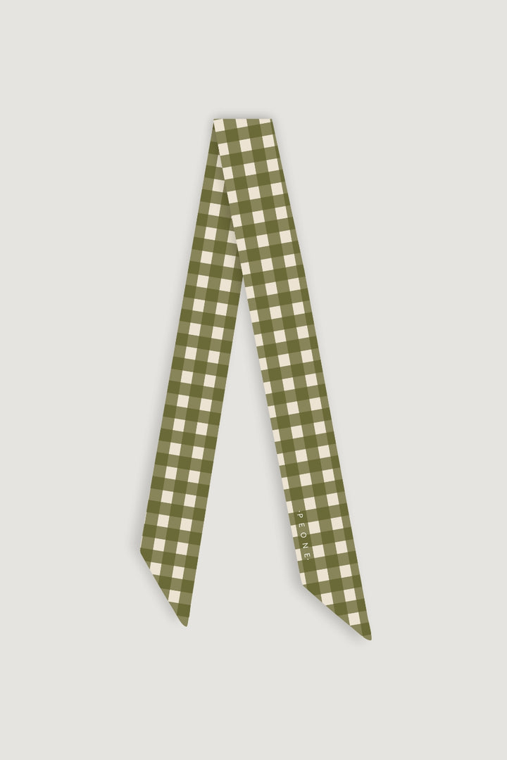 Lenço Twilly Vichy Verde