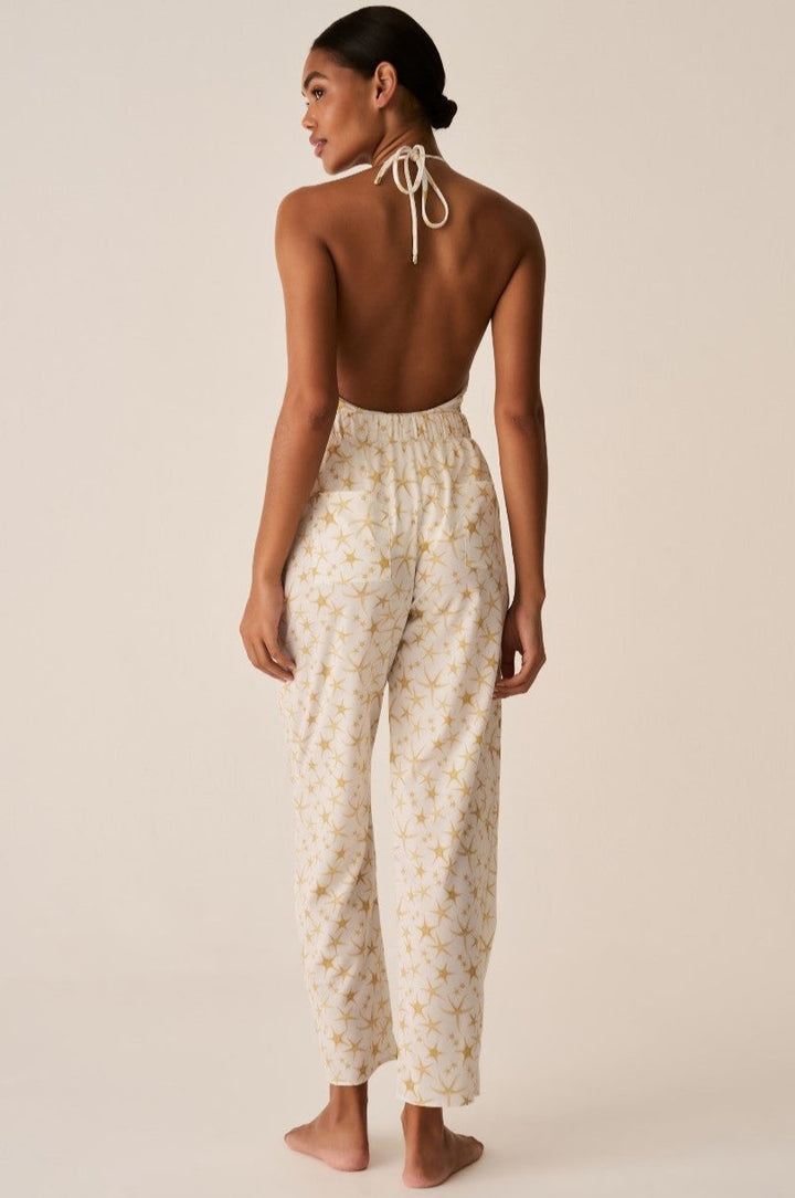 Calça Bolso Estrelas-do-Mar