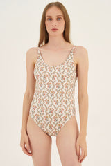 Maiô Basic Floral Dália