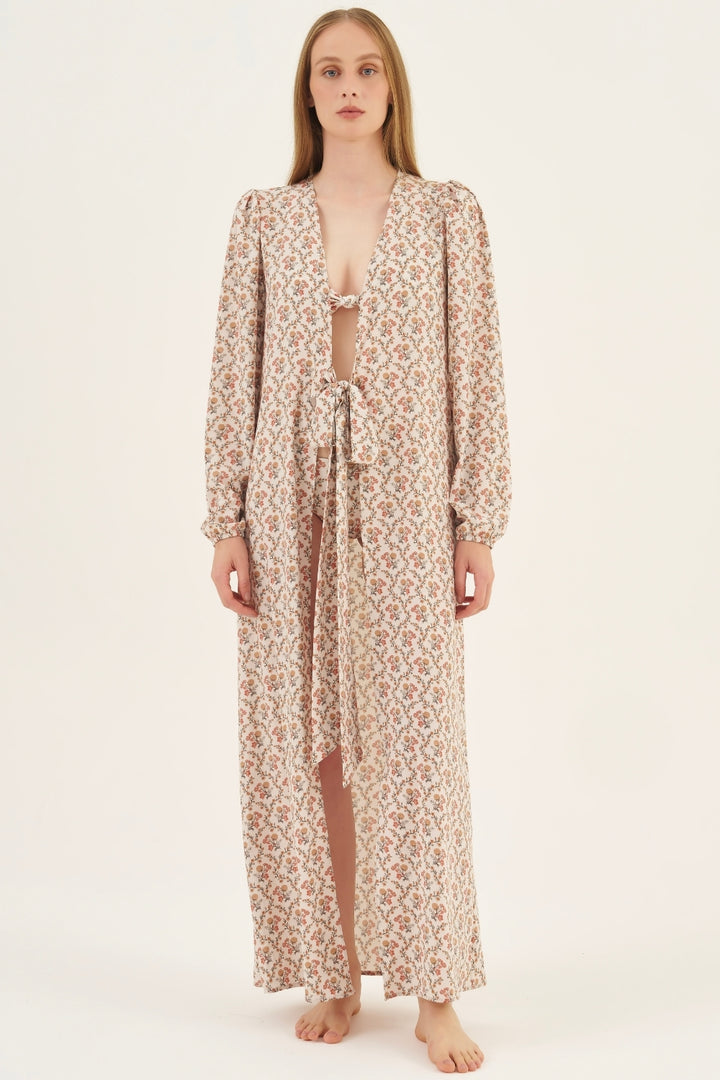 Robe Cover-up Floral Dália