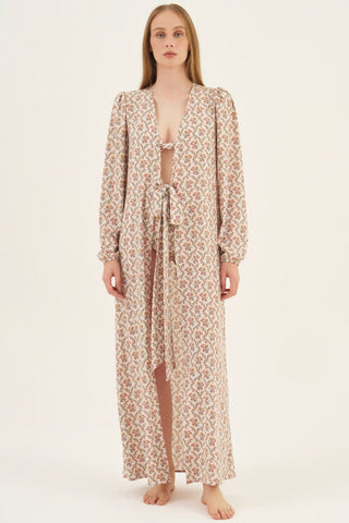 Robe Cover-up Floral Dália