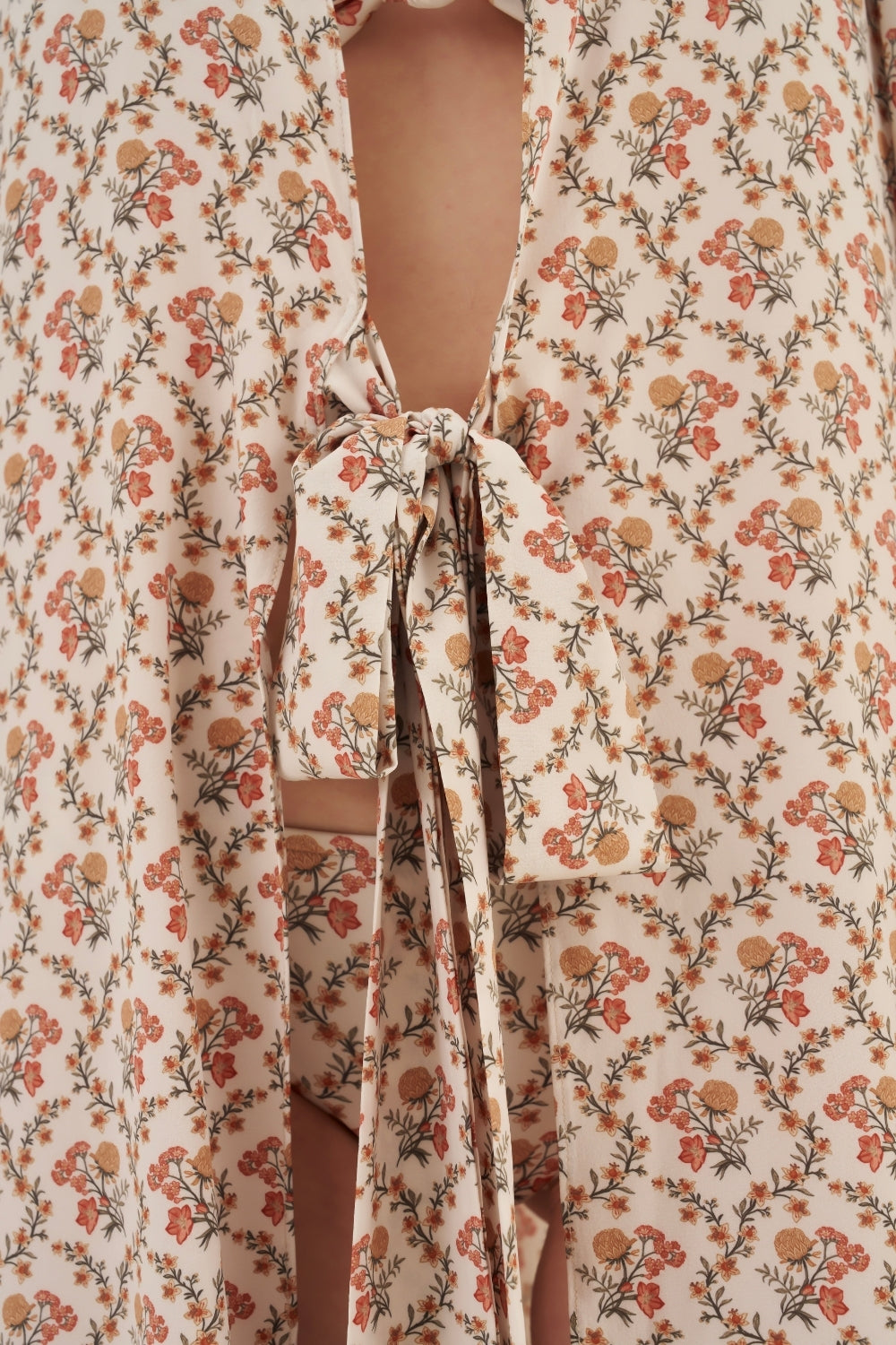 Robe Cover-up Floral Dália
