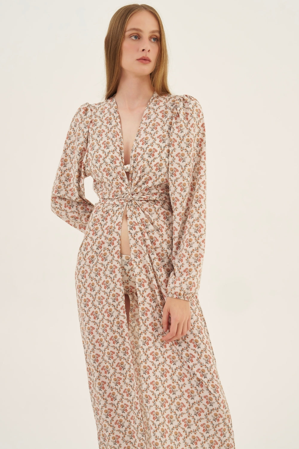 Robe Cover-up Floral Dália