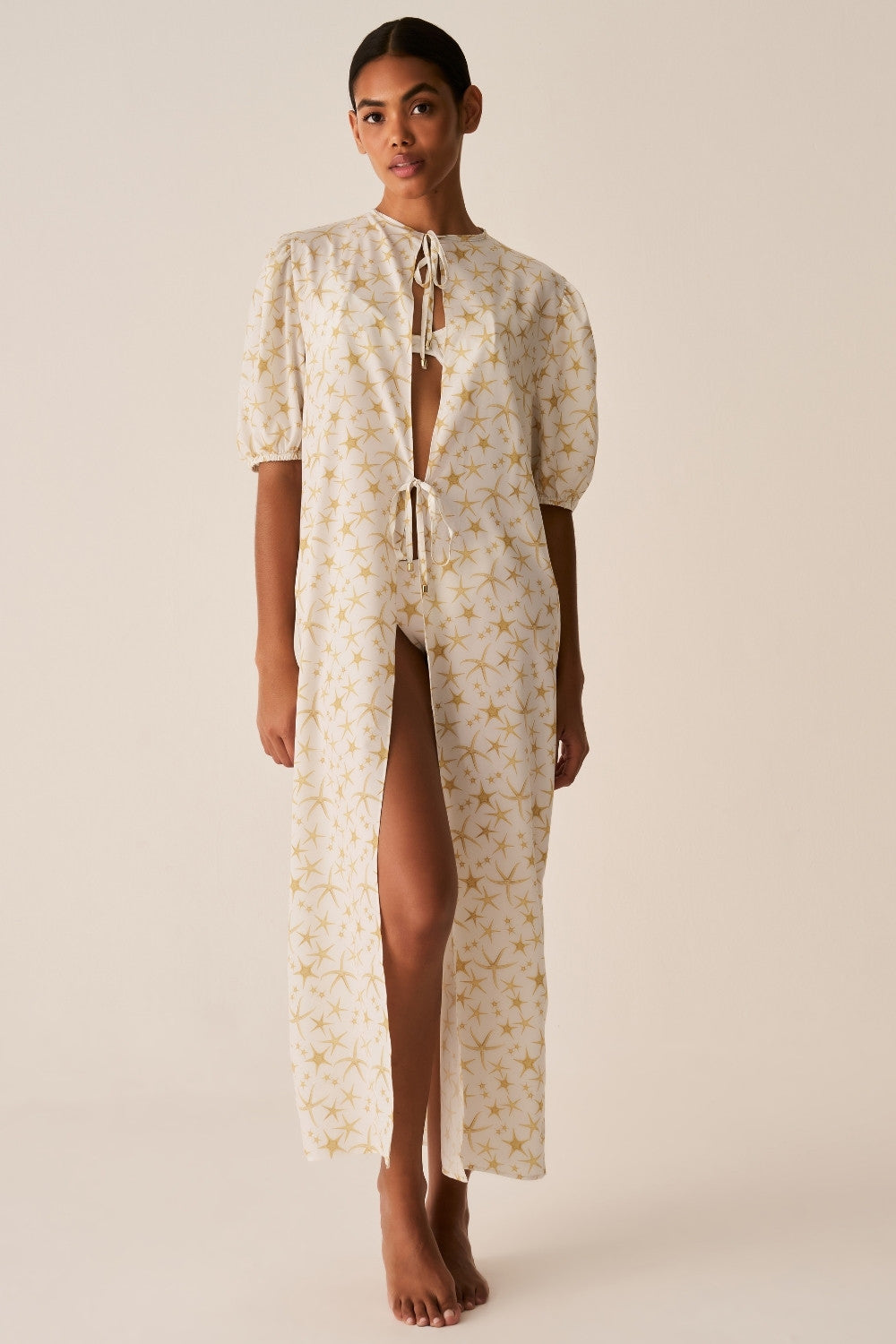 Robe Midi Estrelas-do-Mar