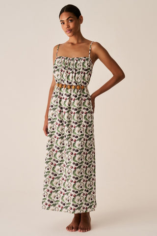 Vestido Franzido Cherry