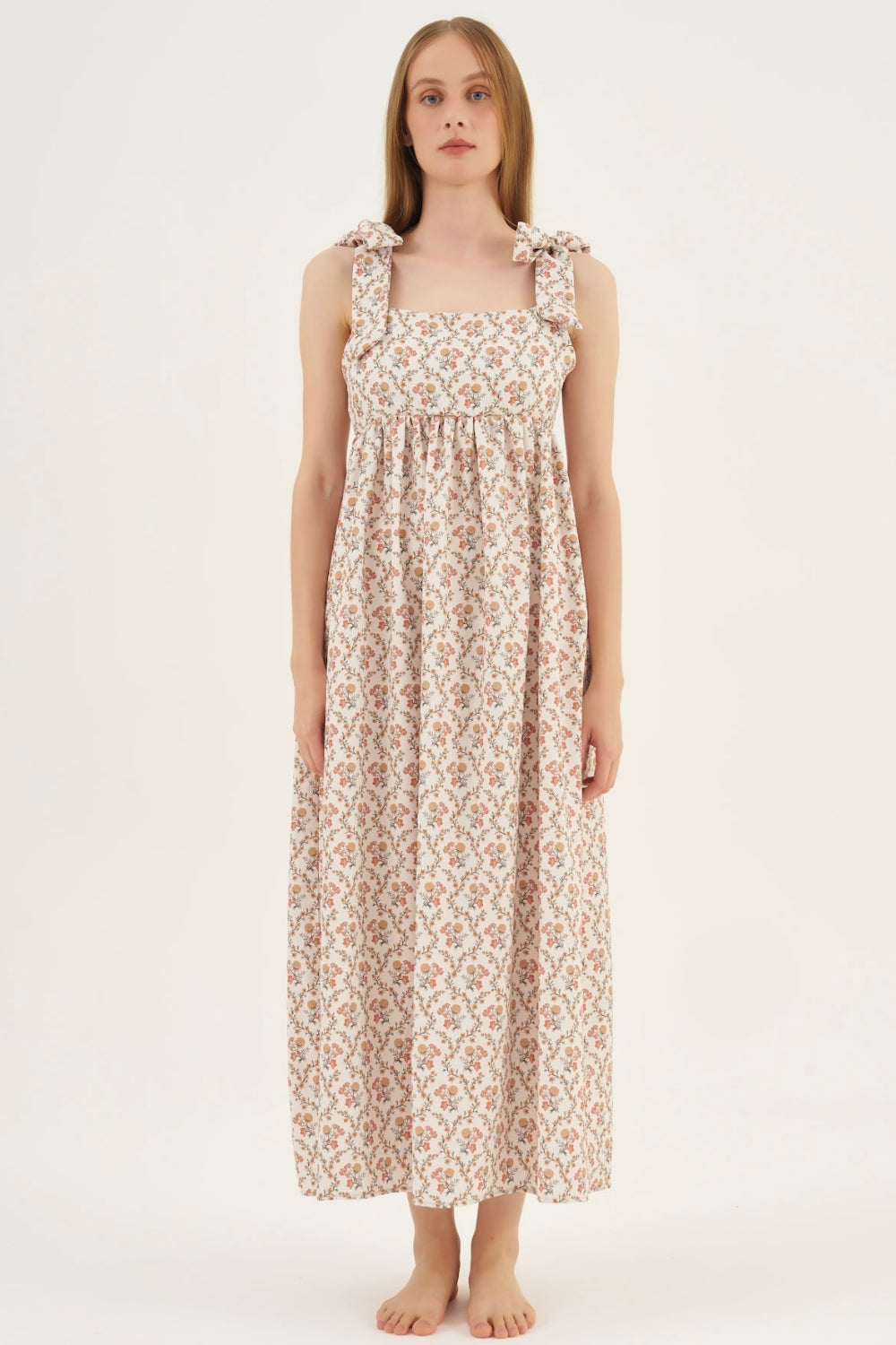 Vestido Laço Floral Dália