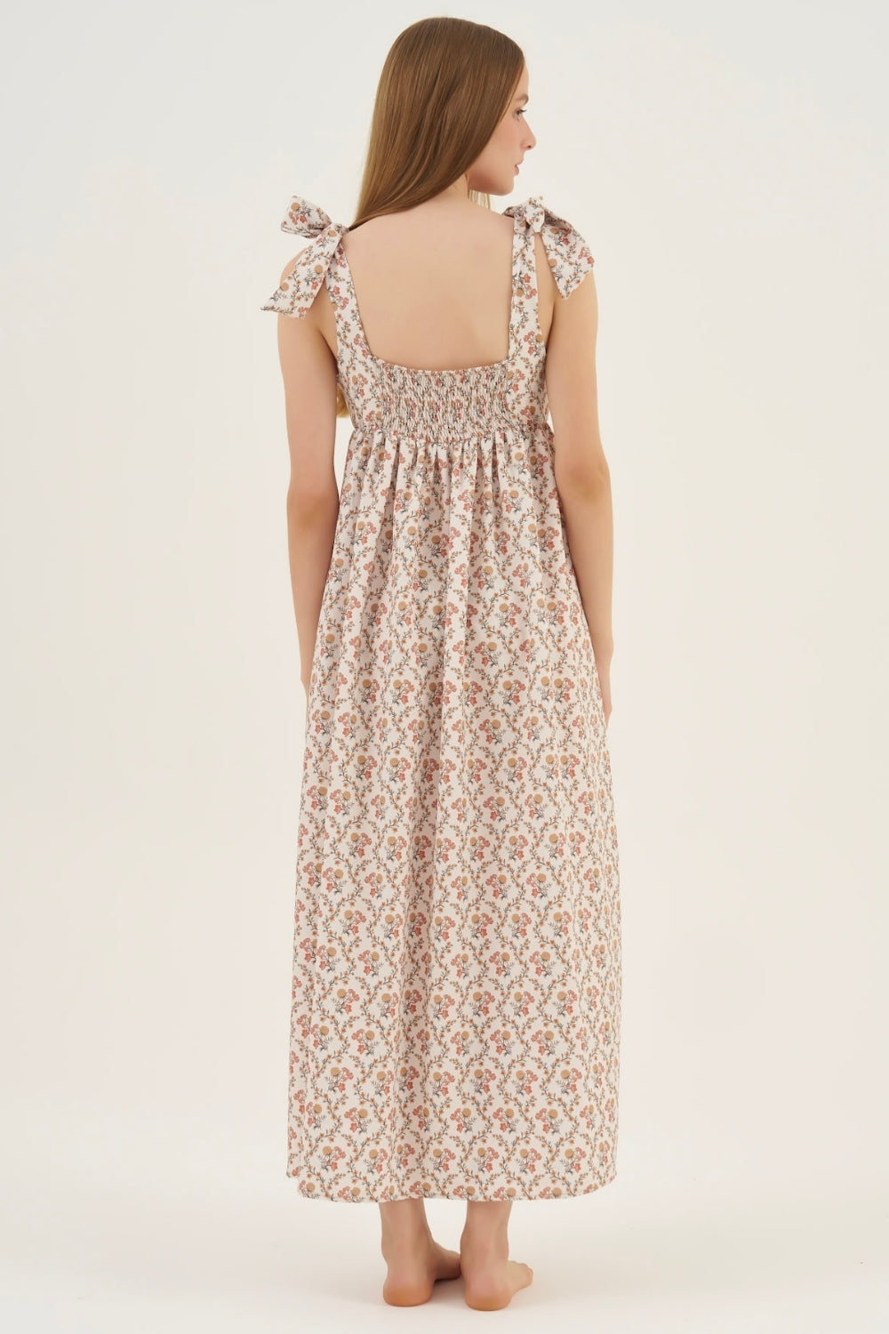 Vestido Laço Floral Dália