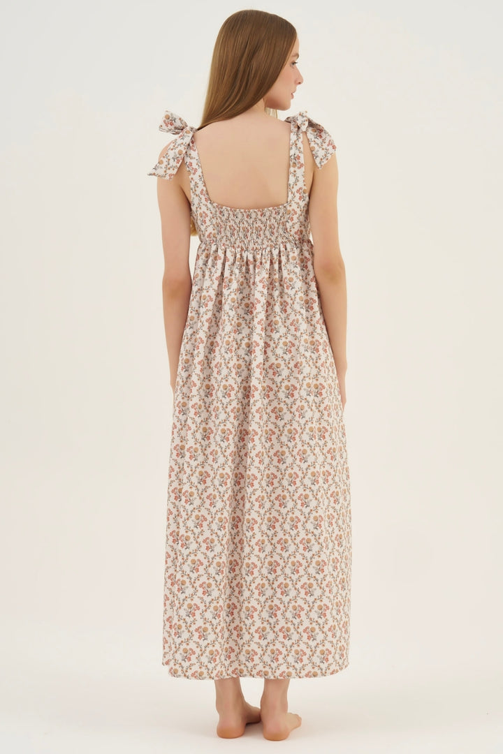 Vestido Laço Floral Dália