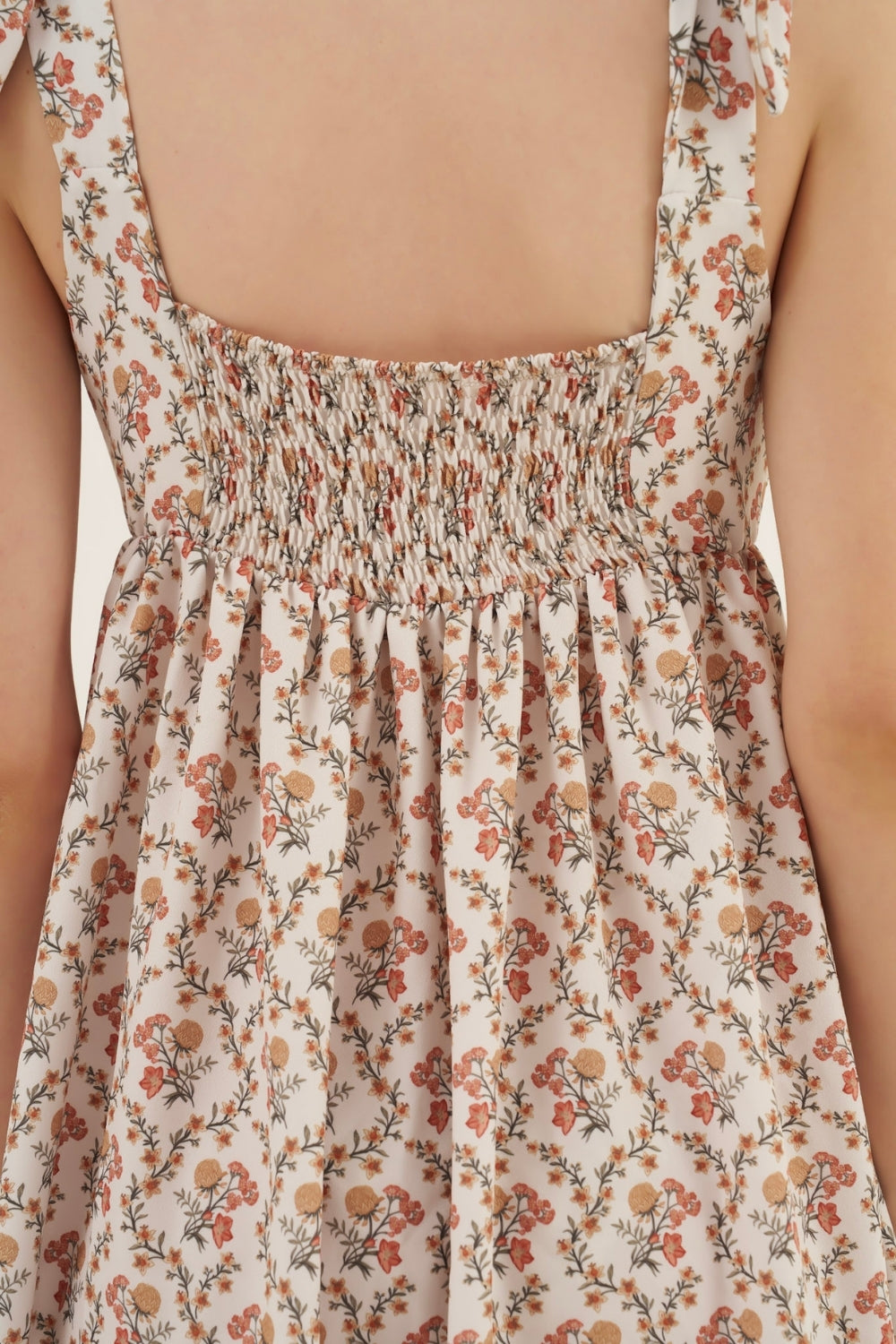 Vestido Laço Floral Dália