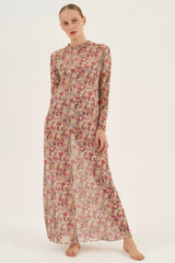 Vestido Midi Tule Orchid