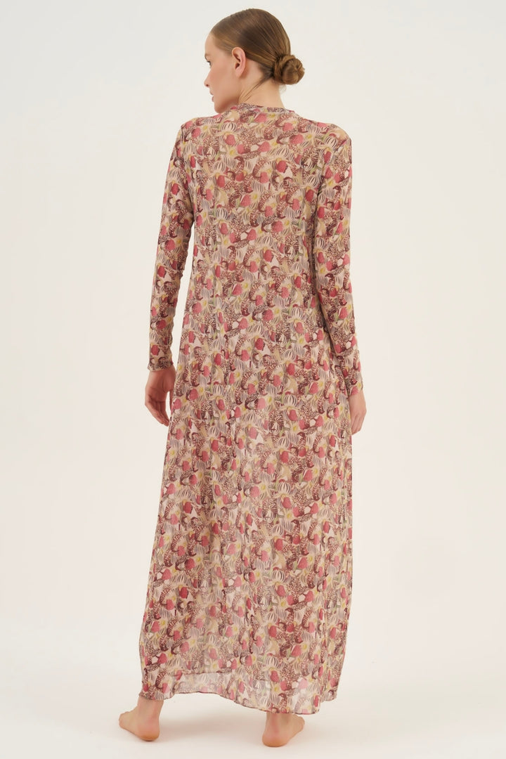 Vestido Midi Tule Orchid