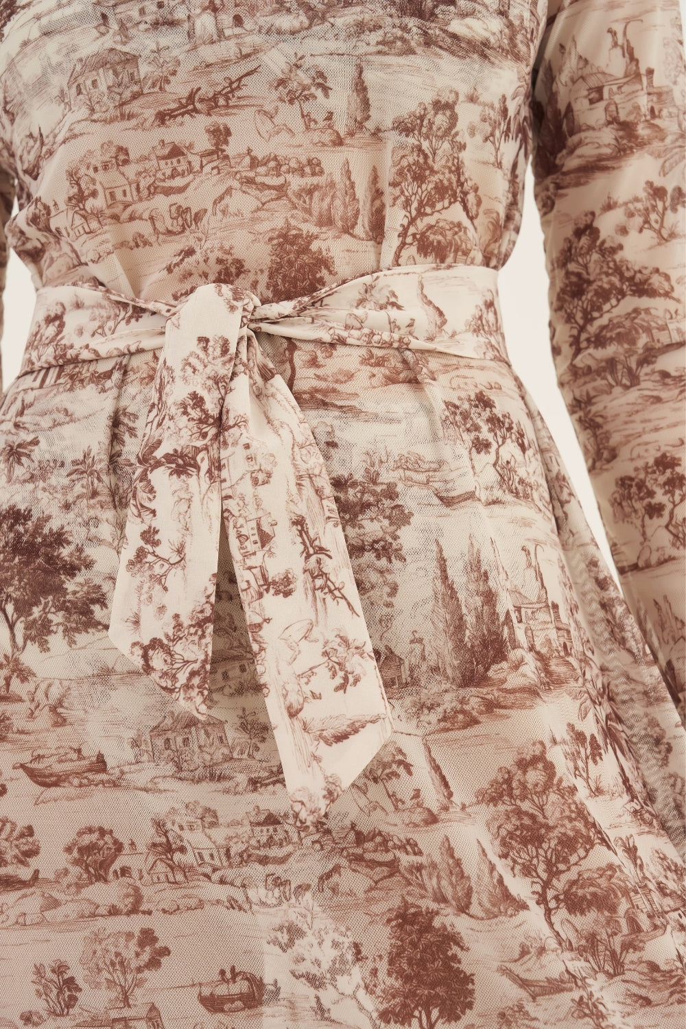 Lenço Twilly Toile de Jouy