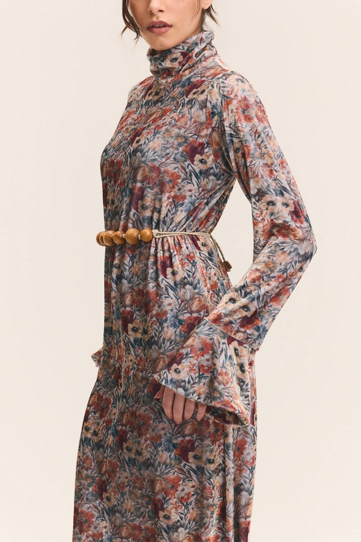 Vestido Veludo Tapeçaria